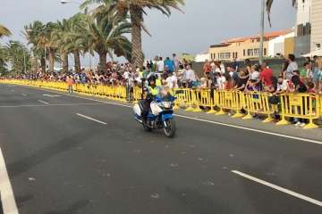 Carreras de caballos y entrega de premios en la Avenida del Cabildo (Foto TA)