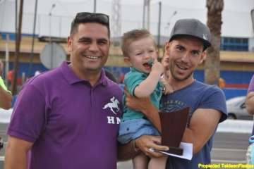 Carreras de caballos y entrega de premios en la Avenida del Cabildo (Foto TA)