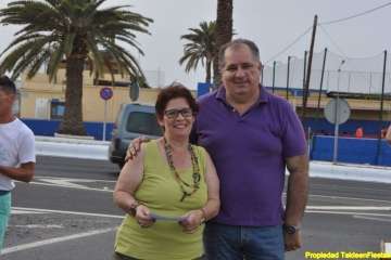 Carreras de caballos y entrega de premios en la Avenida del Cabildo (Foto TA)