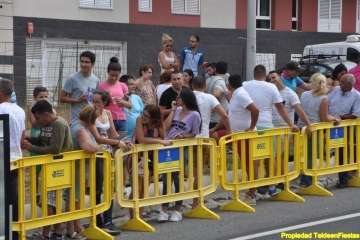 Carreras de caballos y entrega de premios en la Avenida del Cabildo (Foto TA)