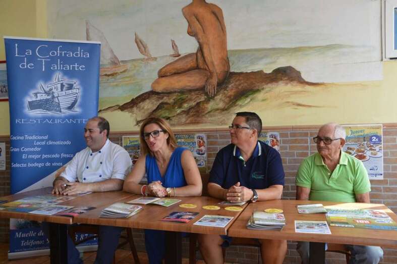 La presentación del programa festivo tuvo lugar este miércoles en el restaurante La Cofradía de Taliarte (Foto TA)