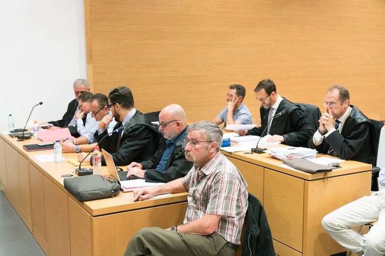 Imagen de archivo de una de las sesiones del juicio (Foto TA)