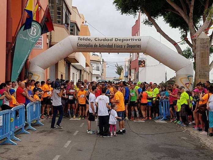 Momento del arranque de la carrera (Foto TA)
