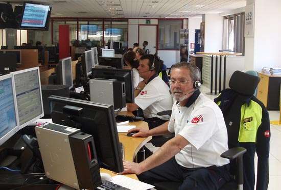 Sala del 112 de Canarias (Foto TA)