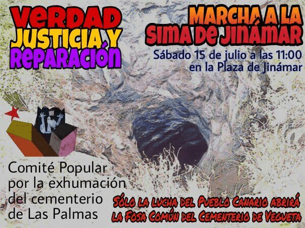 La marcha arrancará a las 11 horas de la plaza del pueblo de Jinámar (Foto TA)