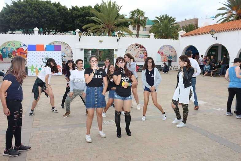 Imagen de archivo de una actividad de Juventud en Los Llanos (Foto TA)