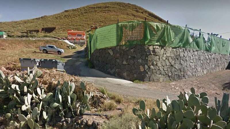 Camino de Cogotera, en Montaña Las Palmas (Foto captada por TA de Google Maps)