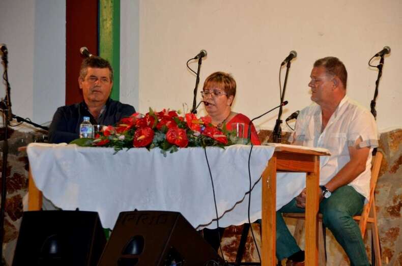 Imagen del pregón (Foto Francisco J. Santana)