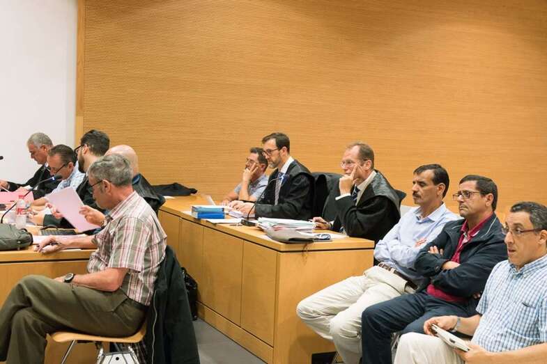 Imagen del archivo celebrado el pasado mes de junio en la Audiencia Provincial de Las Palmas (Foto Acfi Press)
