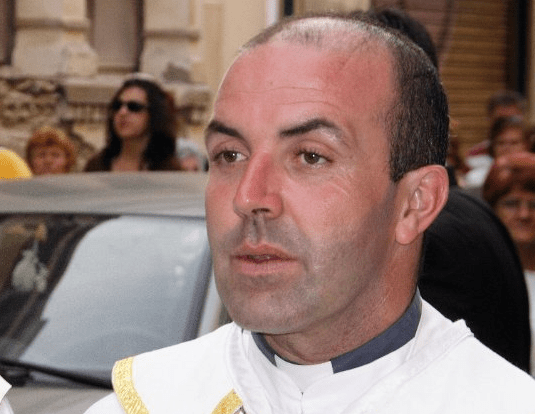 El sacerdote Jorge Martín de la Coba, nuevo párroco de Teror (Foto TA)