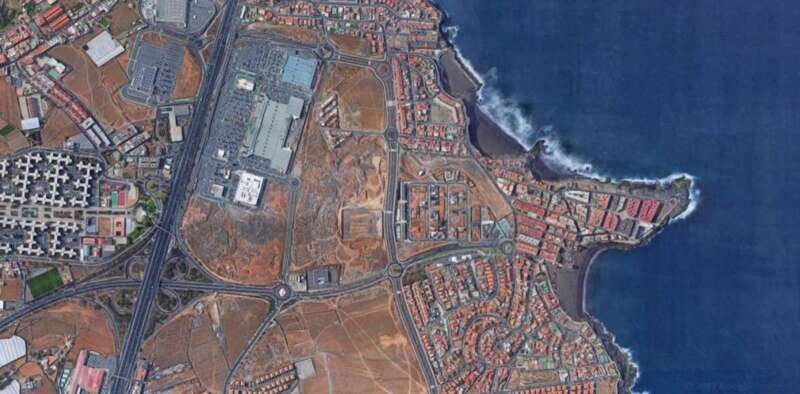Vista aérea de La Garita (Foto captada por TA de Google Maps)