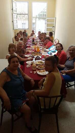 El sancocho tuvo lugar este jueves en el Valle de los Nueve Bajo (Foto TA)