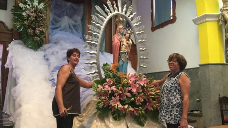 Las hermanas María de las Nieves y María del Carmen Sánchez (foto C7)