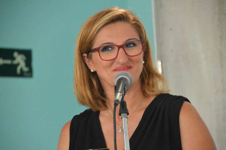 Marta Álvarez, integrante de la comisión organizadora de las fiestas de Melenara (Foto TA)