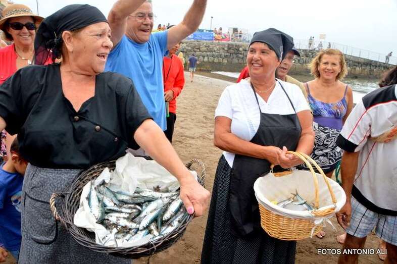 Varada del pescado del pasado año (Foto Antonio Alí)