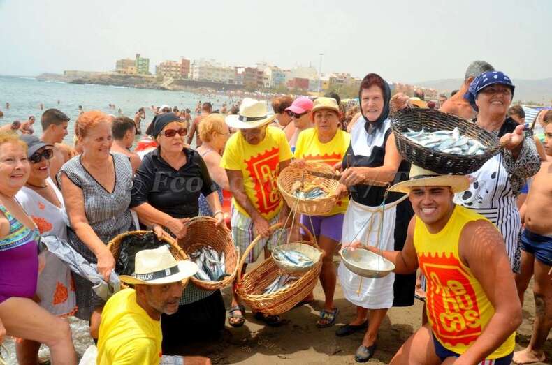Imagen de la representación de este domingo (Foto Francisco Javier Santana)
