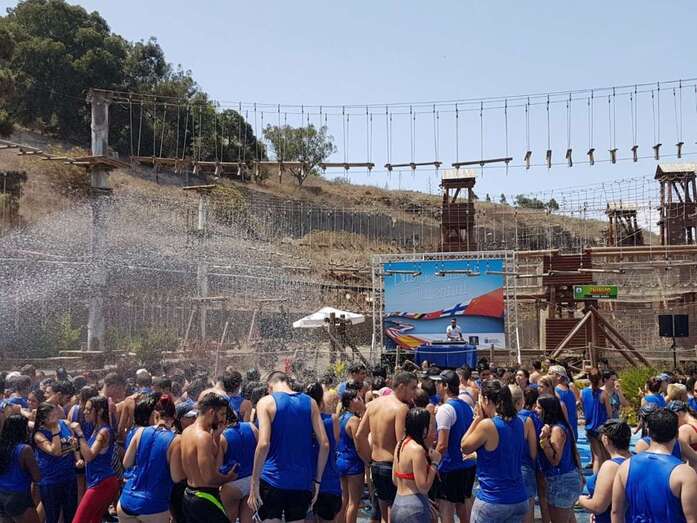 Imagen de la celebración del Día Internacional de la Juventud en Arucas (Foto TA)