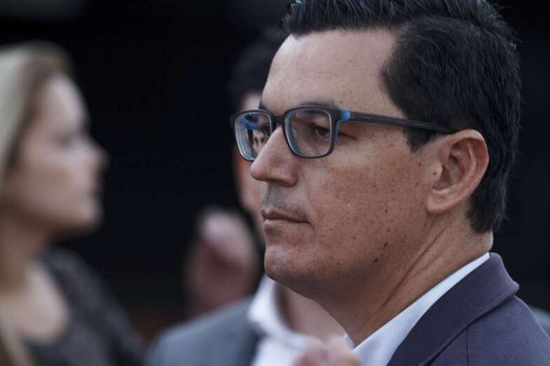 Pablo Rodríguez, vicepresidente del Gobierno de Canarias y pregonero de las Fiestas de Melenara 2017 (Foto TA)