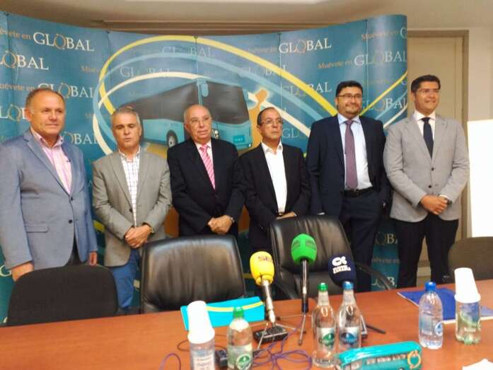 Presentación de los servicios de Global con motivo de las fiestas del Pino (Foto TA)