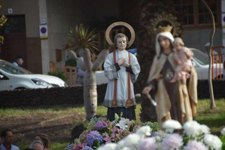 Imagen de la procesión del pasado año en Melenara (Foto TA)