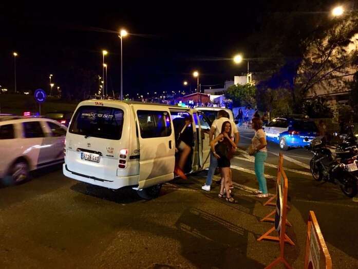 Durante las horas previas y posteriores al evento los taxistas de Telde prestaron más de 3.500 servicios (Foto TA)