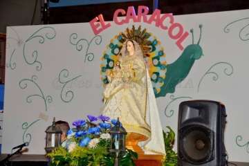 Procesión de los faroles en El Caracol (Foto Francisco Javier Santana)