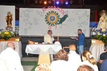 Procesión de los faroles en El Caracol (Foto Francisco Javier Santana)