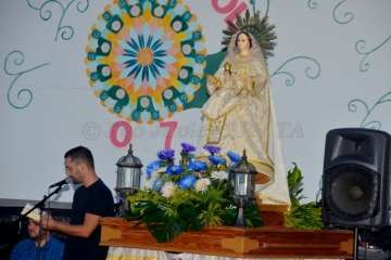Procesión de los faroles en El Caracol (Foto Francisco Javier Santana)