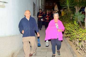 Procesión de los faroles en El Caracol (Foto Francisco Javier Santana)