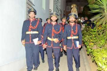 Procesión de los faroles en El Caracol (Foto Francisco Javier Santana)