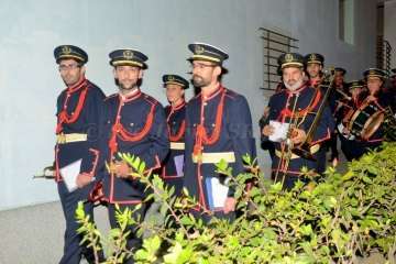 Procesión de los faroles en El Caracol (Foto Francisco Javier Santana)