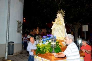 Procesión de los faroles en El Caracol (Foto Francisco Javier Santana)