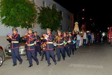Procesión de los faroles en El Caracol (Foto Francisco Javier Santana)