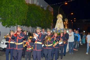 Procesión de los faroles en El Caracol (Foto Francisco Javier Santana)