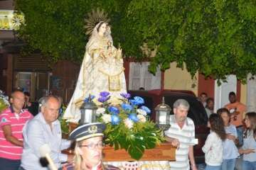 Procesión de los faroles en El Caracol (Foto Francisco Javier Santana)