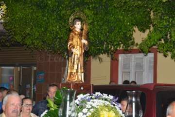 Procesión de los faroles en El Caracol (Foto Francisco Javier Santana)