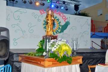 Procesión de los faroles en El Caracol (Foto Francisco Javier Santana)