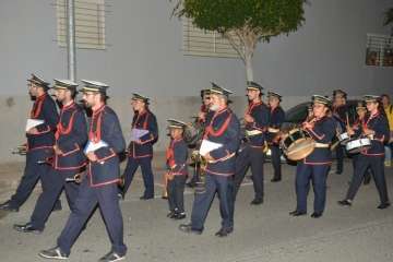 Procesión de los faroles en El Caracol (Foto Francisco Javier Santana)