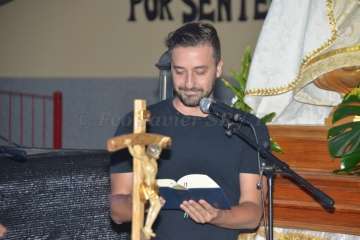Procesión de los faroles en El Caracol (Foto Francisco Javier Santana)