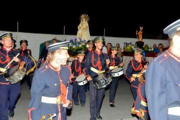 Procesión de los faroles en El Caracol (Foto Francisco Javier Santana)