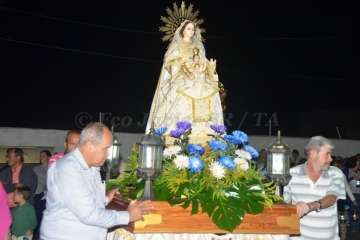 Procesión de los faroles en El Caracol (Foto Francisco Javier Santana)
