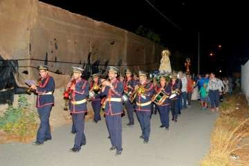 Procesión de los faroles en El Caracol (Foto Francisco Javier Santana)