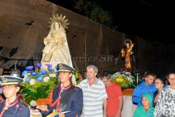 Procesión de los faroles en El Caracol (Foto Francisco Javier Santana)