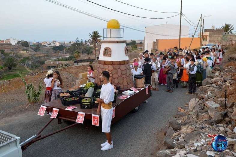 Imagen de archivo de la procesión del pasado año (Foto TA)