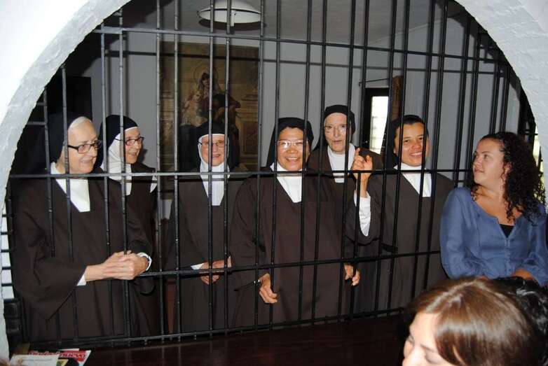 Monjas del convento teldense, en una imagen de 2011 (Foto TA)