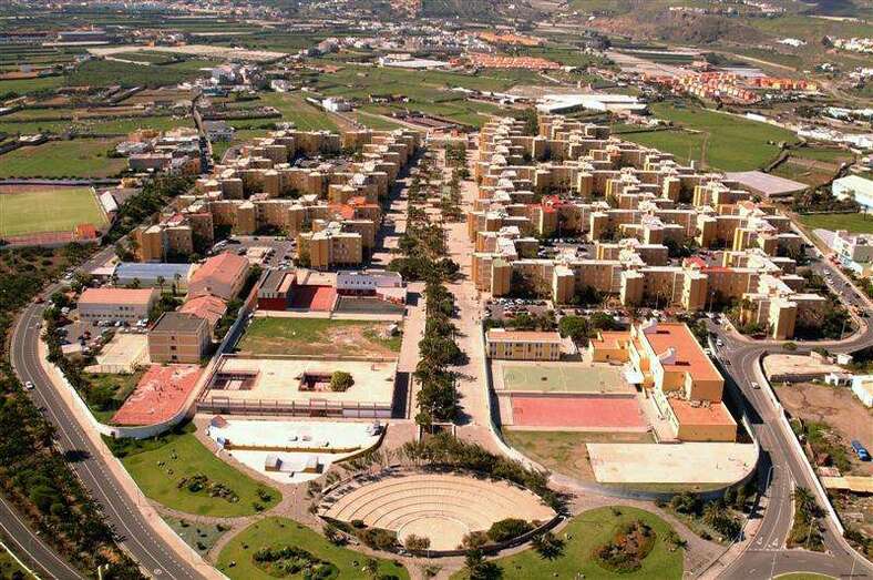 Vista aérea de Las Remudas (Foto TA)