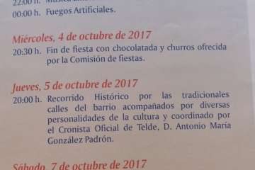 Programa de fiestas de San Francisco 2017