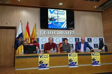 La presentación de la quinta edición de esta carrera benéfica tuvo lugar este lunes en el Cabildo grancanario (Foto TA)