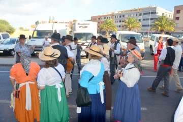San Francisco sale de romería (Foto Francisco Javier Santana)