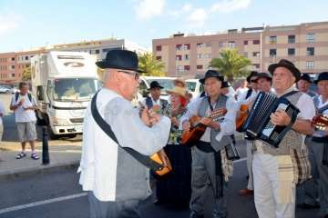 San Francisco sale de romería (Foto Francisco Javier Santana)